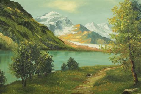 Mountain Landscape Oil Painting Ebth