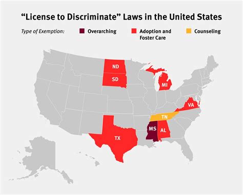 License To Discriminate Laws In The United States