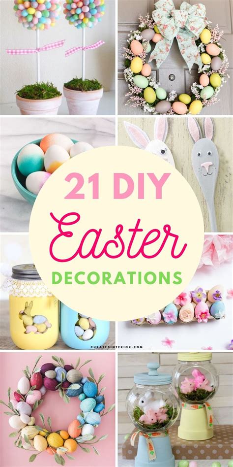 21 Diy Easter Decor Ideas In 2021 Easter Diy Diy Easter Decorations