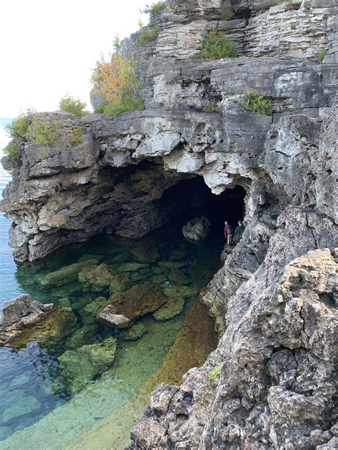 The Grotto Bruce Peninsula National Park Ontario Canada Travel And