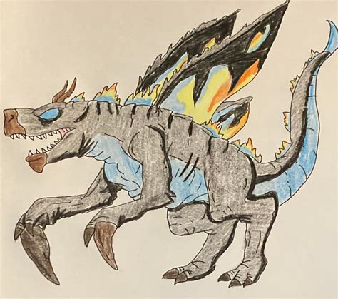 Godzillamothra Hybrid By Drawasaurus04 On Deviantart