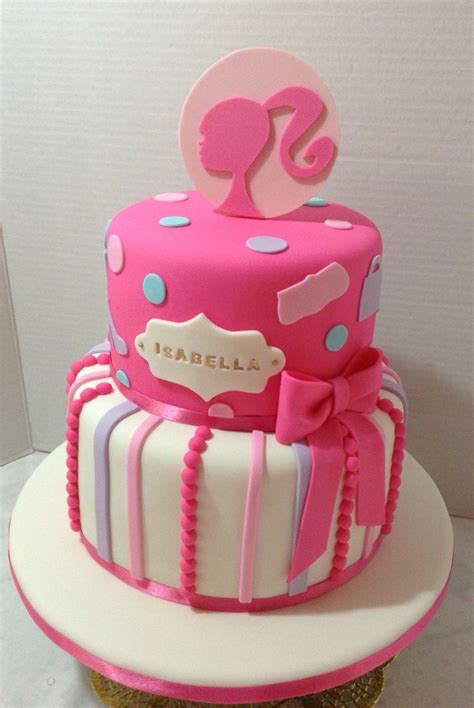 Post only pictures/videos of decorated cakes and/or cake decorations. 230 best Barbie Cake Ideas images on Pinterest | Doll cakes, Princess cakes and Birthday cakes ...