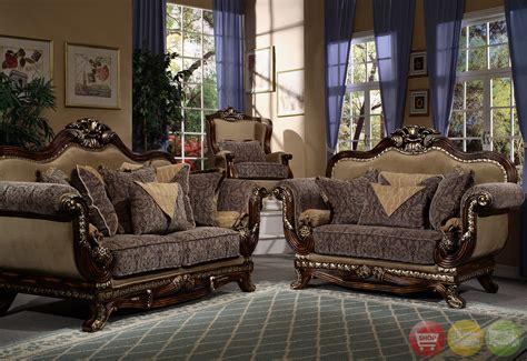 Victorian Inspired Formal Living Room Sets