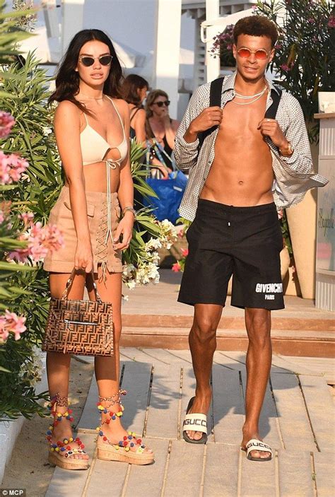 Dele Alli S Girlfriend Ruby Mae Shows Off Her Sensational Figure Dele