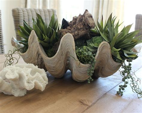 Clam Shell Planter Home Design Ideas Pictures Remodel And Decor