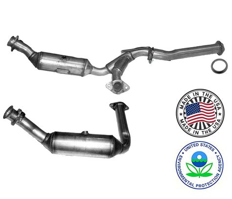 Front Left And Right Y Pipe Catalytic Converters For Ford Ranger 07 11 4