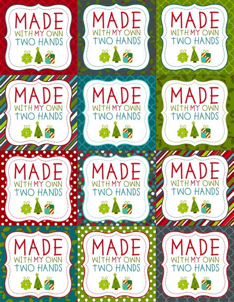 Christmas Printable Labels Web The Free Christmas Printables Below Will