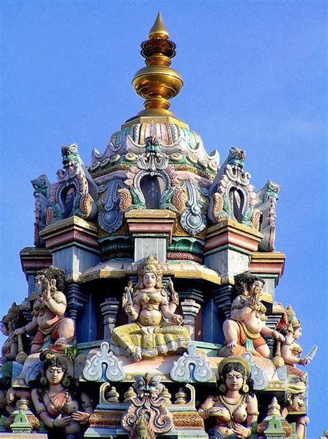 Sri Mariamman Hindu Temple In The South Indian Dravidian Style Built