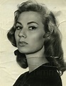 Simone Bicheron Porträtfoto, 1957 - Nachlass Curd Jürgens