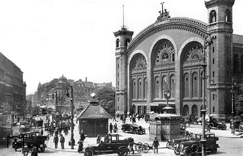 Stettiner Bahnhof 1928 Retro Arquitetura