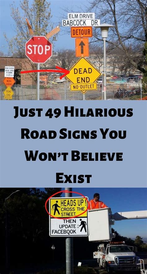 Just 49 Hilarious Road Signs You Wont Believe Exist In 2022 Road