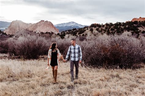 Engagement Photo Session At Garden Of The Gods