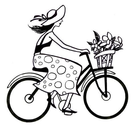 Cute Bicycle Drawing