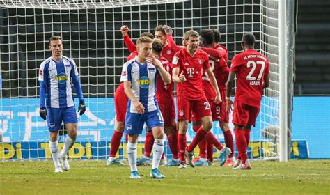 Fc bayern münchen vs hertha bsc streaming will start on 28/08/2021 @ 16:30 utc. Bayern München nimmt Hertha BSC auseinander