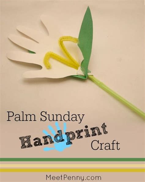 3 Easy Palm Sunday Craft Ideas Meet Penny Palm Sunday Crafts