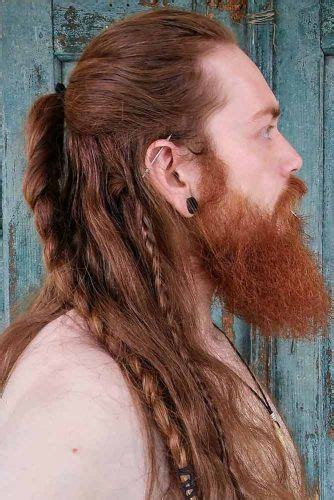 I am not sure of how common it was but: 18 Masculine Viking Hairstyles To Reveal Your Inner ...