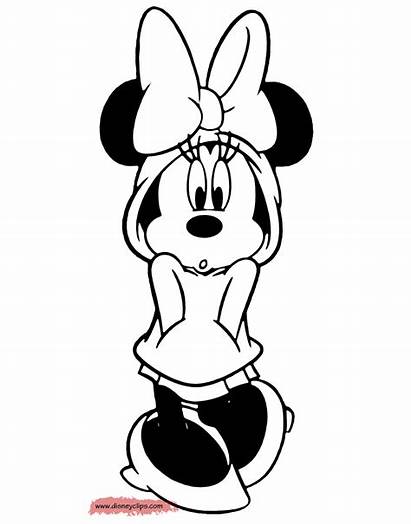 Minnie Mouse Coloring Pages Disney Funstuff Disneyclips