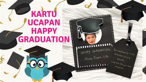 Diy Kado Wisuda Kado Graduation Kartu Ucapan Happy Graduation Youtube
