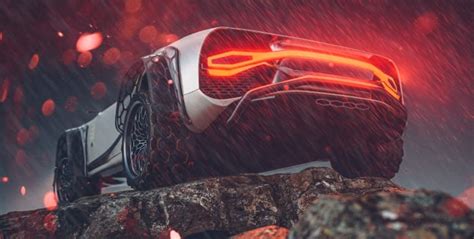 This Bugatti Chiron Terracross 4x4 Is A Trail Conquering Hypercar Concept