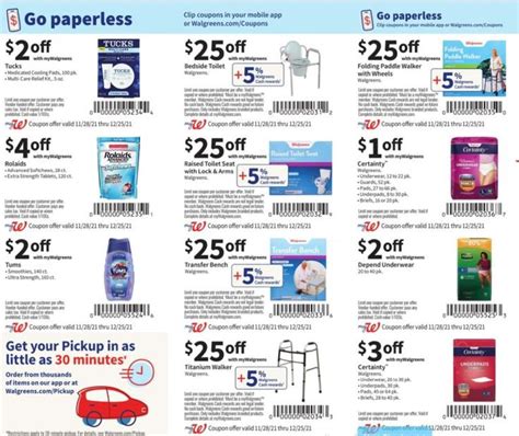 Walgreens Monthly Savings Book Coupons February 2023 Valid 12923 2