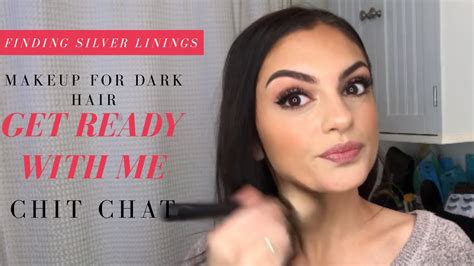 Everyday Makeup For Dark Hair Youtube