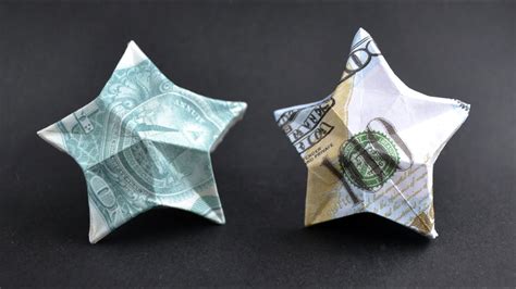 My Money Star Which Can Stand Dollar Origami Idea Moneygami