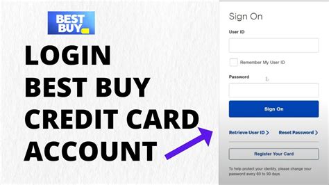 Best Buy Credit Card Login How To Login Best Buy Credit Card Account