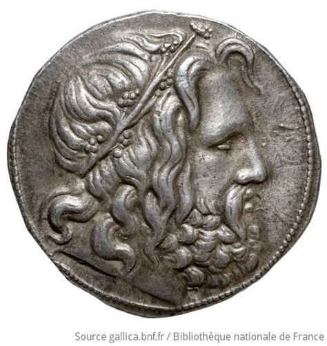 [monnaie tétradrachme argent amphipolis macédoine antigone ii