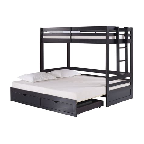 Jasper Twin To King Extending Day Bed With Storage Drawers Espresso
