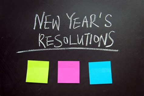 New Years Resolutions Or Goals Profes