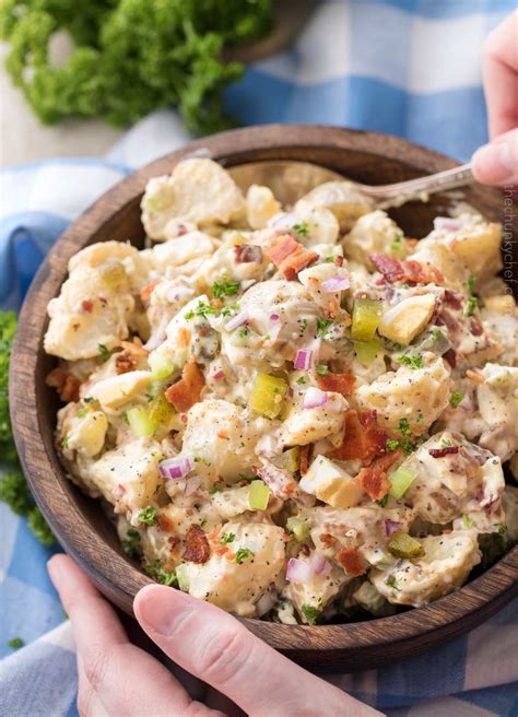Ultimate Potato Salad Recipe Great For Bbqs The Chunky Chef