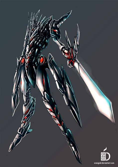 Dragoon Knight Mecha By Orangeid On Deviantart