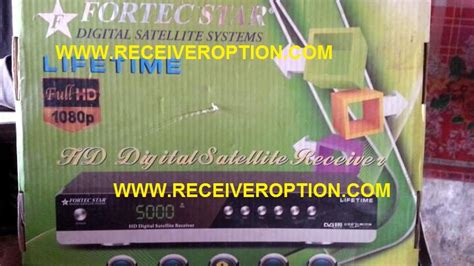 Fortec Star Life Time Hd Receiver Biss Key Option How To Enter Biss