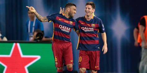 Gara Gara Restoran Davi Alves Dan Lionel Messi Musuhan