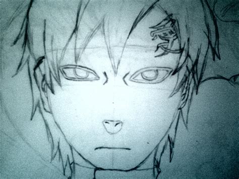 How To Draw Gaara Step 6 By Pagesofmylife On Deviantart