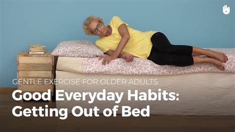 Getting Out Of Bed Exercise For Older Adults Youtube