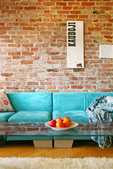 Decorate Brick Wall Living Room Decoration Mural Nordic Black White