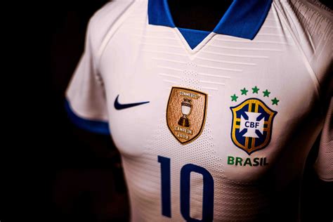 Brazil 100th Anniversary Copa America Champions Neymar Jr 10 Away Kit Nike Vaporknit