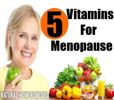 How to choose the best menopause supplements for you. 5 Vitamins For Menopause - Natural Home Remedies & Supplements
