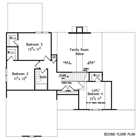 Azalea Park House Floor Plan Frank Betz Associates