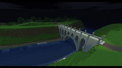 Minecraft Medieval Bridge Tutorial Youtube
