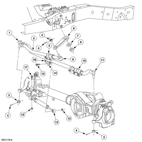 Diagram Ford F250 Front Axle