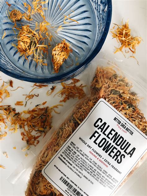 Shop bulk herbs and spices at mountain rose herbs. Calendula Flowers - Dried Flowers - Better Shea Butter ...