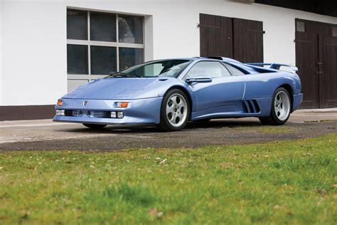 Lamborghini Diablo Se30 Jota Cars Blue 1995 Wallpapers Hd