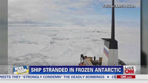 Russian Ship Stuck In Ice Near Antarctica Cnn