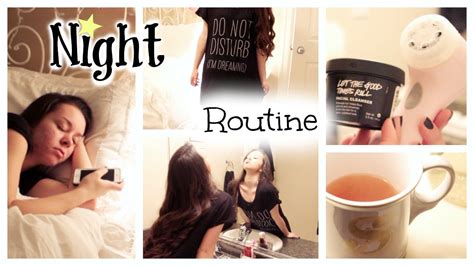 My Night Routine ☾ Youtube