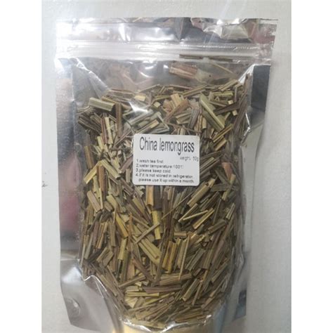 Dried China Lemongrass 50g Shopee Philippines