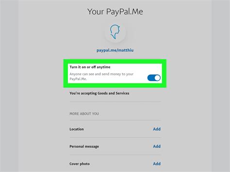 However if you had set up your name wrongly in the first place random name or a nickname then your name on your identification record and the name in the. How to Change a PayPal.Me Link: 7 Steps (with Pictures ...