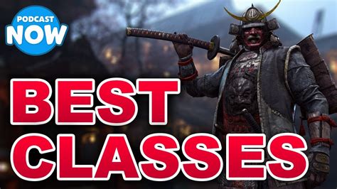 Top 3 Best Classes In For Honor Youtube