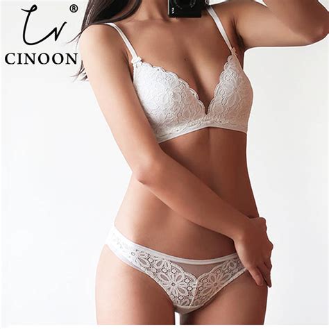 Buy Cinoon Sexy Lace 34 Cup Bra Sets For Women